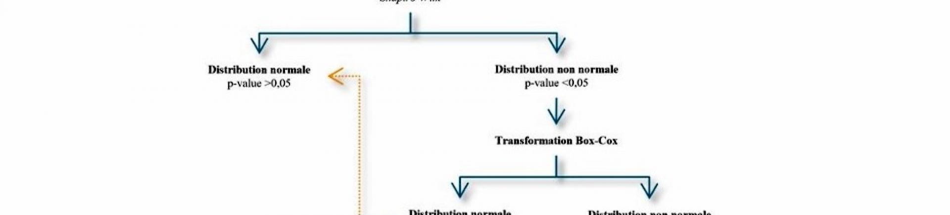 Extrait de l'arbre de décision pour le traitement des données