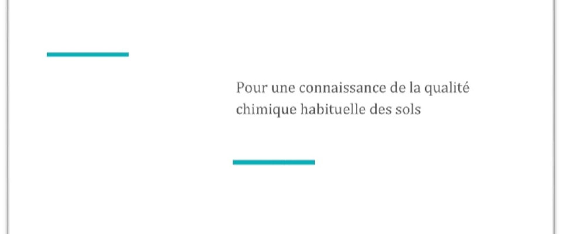 Couverture du guide ADEME de détermination des valeurs de fonds à l'échelle du site.